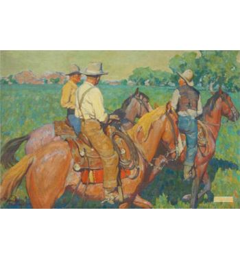 Home Pastures, Three Cowboys