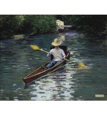 Canoeing On The River Yerres