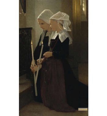 Prayer At Sainte Anne D'Auray