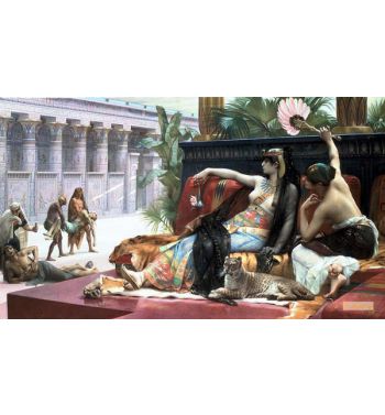 Cleopatra Testing Poisons On Those Condemned To Death