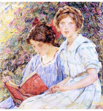 Two Women Reading