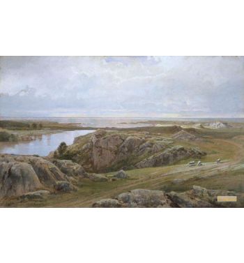 Lily Pond, Newport, 1877
