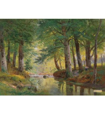 Autumn Forest Stream