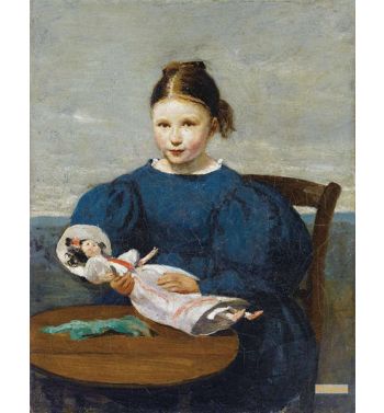 Little Girl With A Doll