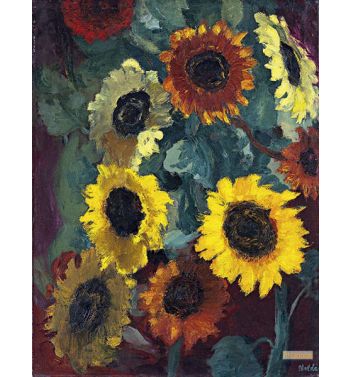 Glowing Sunflowers