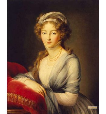 Portrait Of Empress Elizabeth Alexeievna