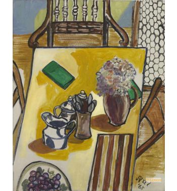 Still Life, Breakfast Table, 1965