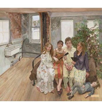 Large Interior W after Watteau