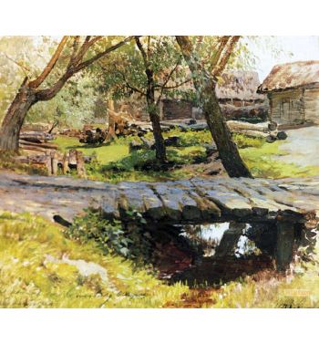 A Bridge In Savvinskaya Sloboda