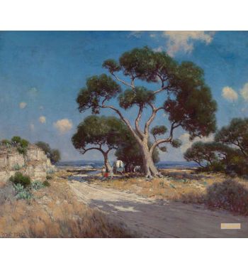 On The Old Blanco Road, Southwest Texas, 1911