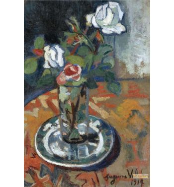 Roses Dans Un Vase