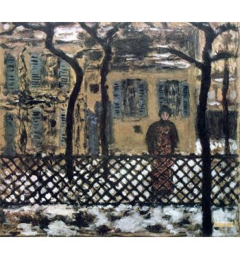 Behind The Fence, c1895