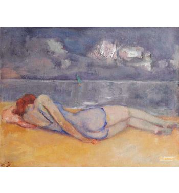 Woman On The Beach
