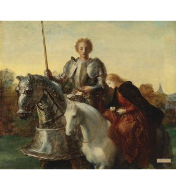 A Study For Una And The Red Cross