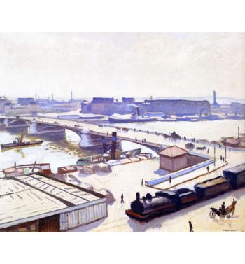 The Quai De Paris In Rouen, 1912