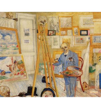 The Skeleton Painter 1896