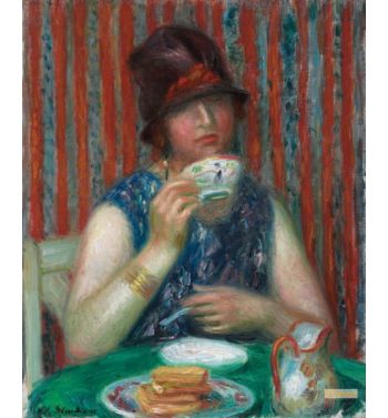Girl With Teacup c1920