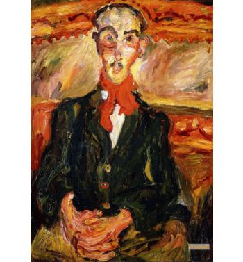 The Man In The Red Scarf, C 1921