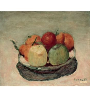 Fruit Plate Or Apples