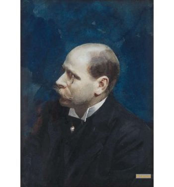 A Portrait Of Ernst Morris Bratt
