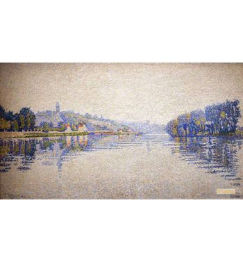 Argini Di Fiume The Senna In Herblay