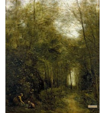 Montfermeuil The Brook In The Wood 1867