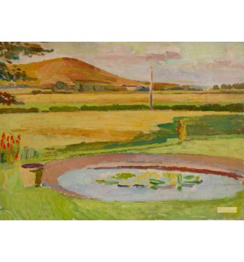 The Pond, Monk's House Garden, Rodmell