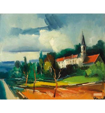 Landscape With Church