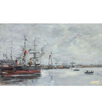 Havre The Port 1883 87