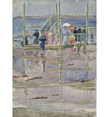 Float At Low Tide, Revere Beach, c1896 1897