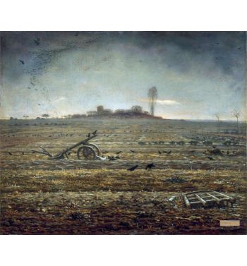 The Plain Of Chailly With Harrow And Plough