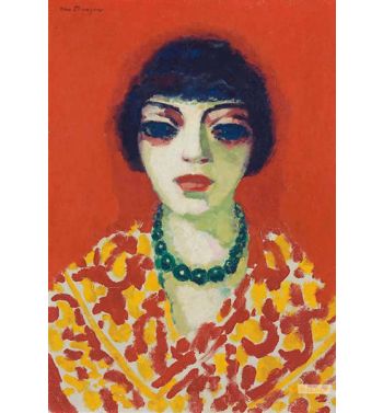 The Woman With A Green Necklace