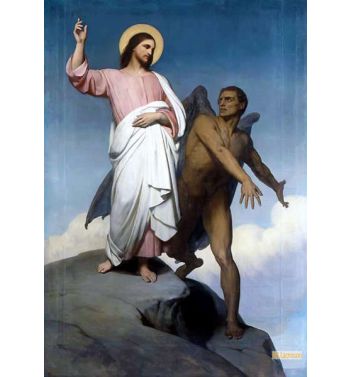 The Temptation Of Christ 1854