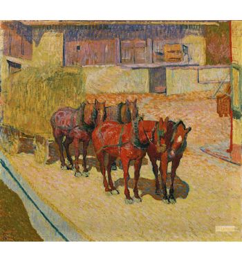 Horses In The Sun