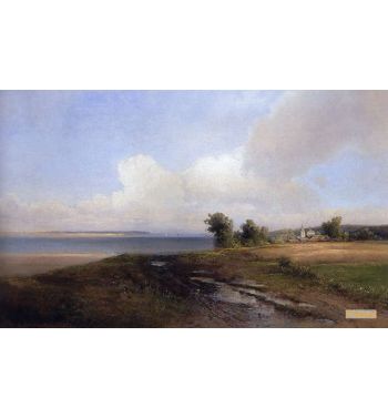 Landscape Bank Of The Volga