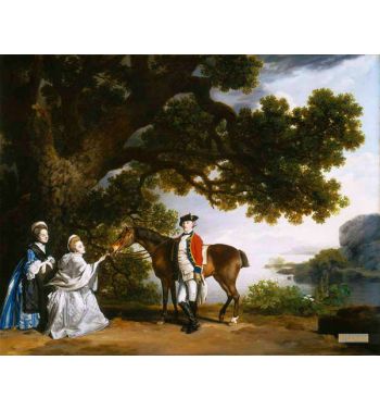 Captain Samuel Sharpe Pocklington With His Wife Pleasance