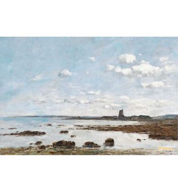 Saint Vaast La Hougue The Rocks And The Fort 1892