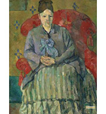 Portrait Of Madame Cezanne