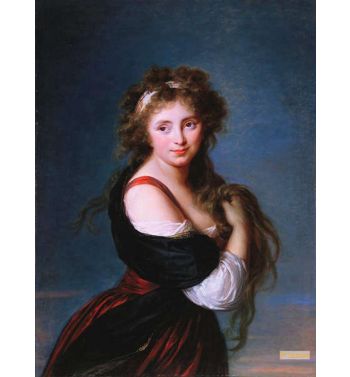 Portrait Of Hyacinthe Gabrielle Roland