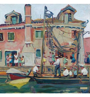 Venetian Canal Scene