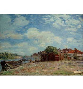The Loing At Saint Mammès