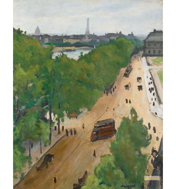 The Louvre Quays, 1906