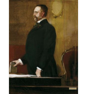 Portrait Of Don Jose Canalejas Mendez