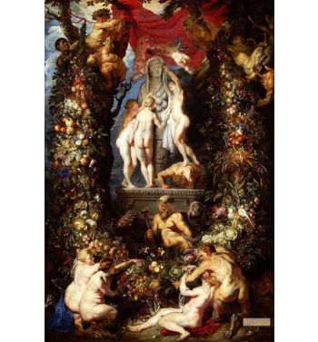 Nature Adorning The Three Graces