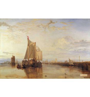 Dort Or Dordrecht-The Dort Packet-Boat From Rotterdam Becalmed