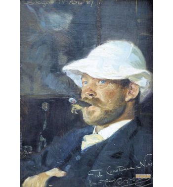 Portrait Of The Painter Thorvald Niss