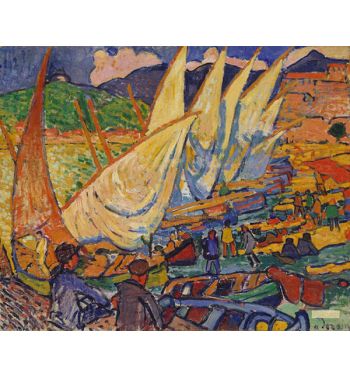Fishing Boats, Collioure, 1905
