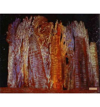Vision Induced By The Nocturnal Aspect Of The Porte St Denis 1927