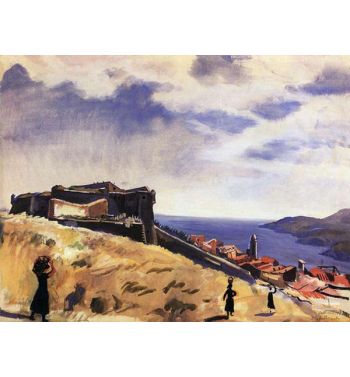 Collioure Kind Of Fortress 1930