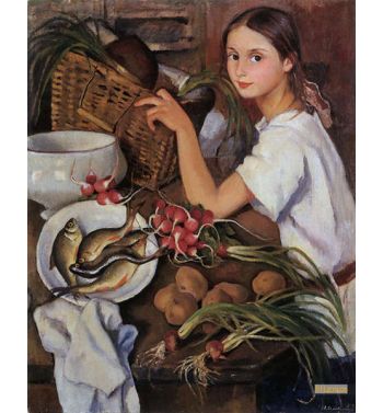Tata With Vegetables, 1923